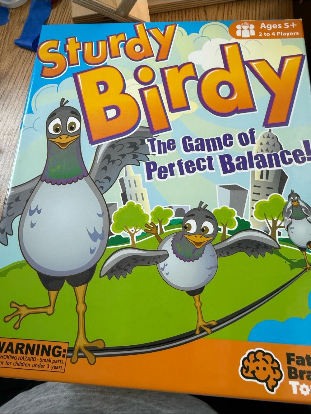 Sturdy Birdy: The Game of Perfect Balance by Fat
Brain Toy Co complete like new